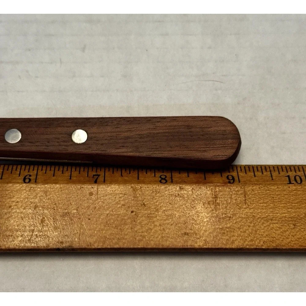 Vintage‎ Kootchick Stainless Steel Double Edge Serrated Slicing Knife Japan
